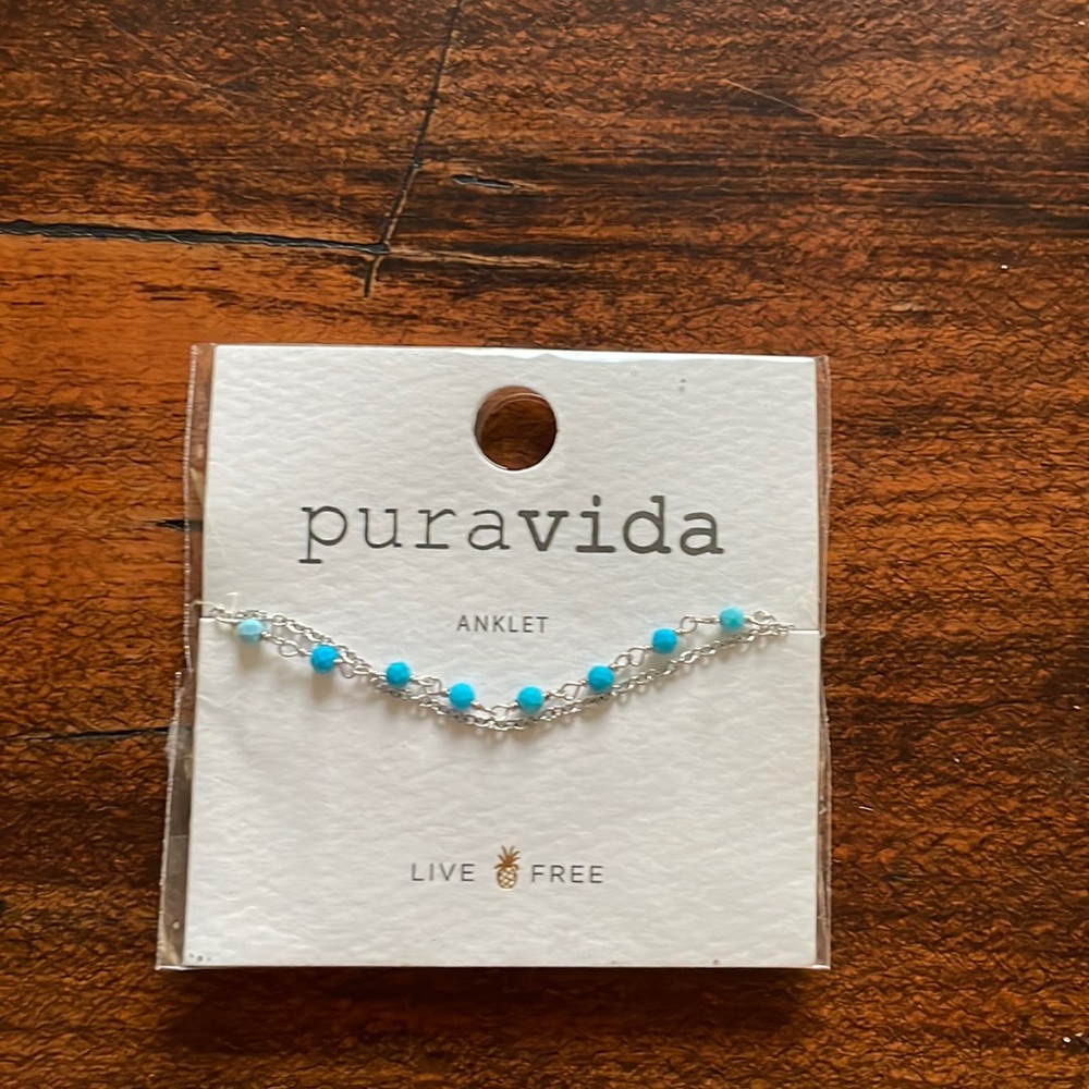 NWT Pura Vida Anklet